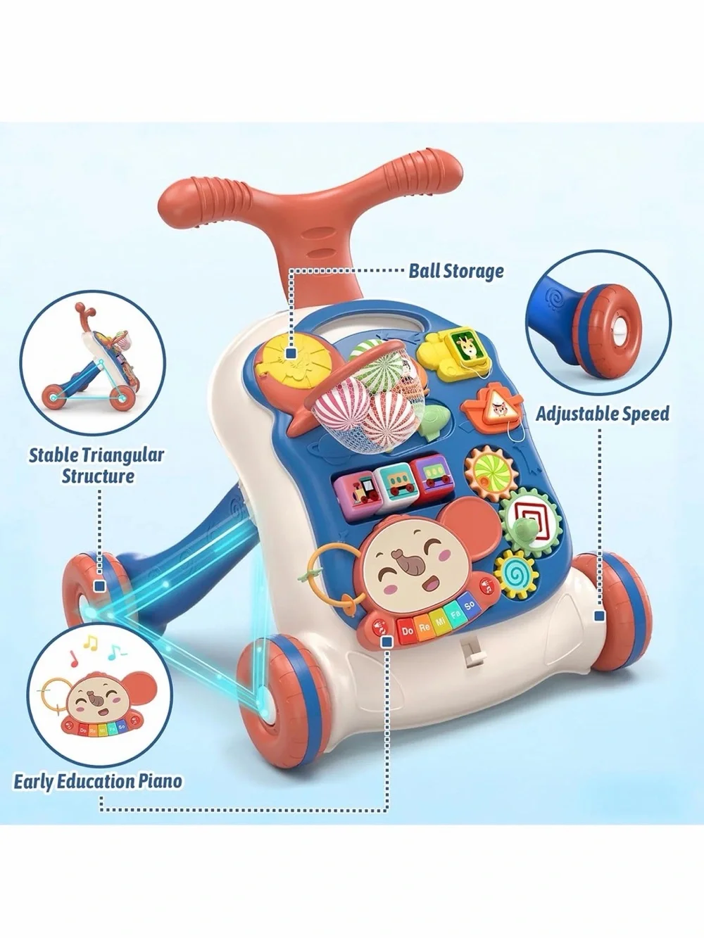 QDRAGON versatile baby👶🏻walker